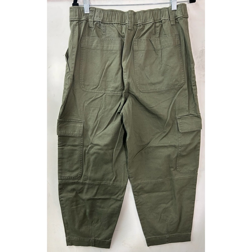 Free Assembly‎ Womens Size 14 Cargo Hiking Pants Active Stretch Olive Green Gorp - Picture 13 of 14